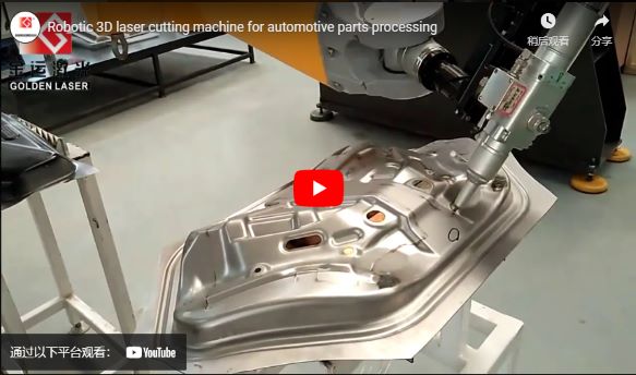 Máy cắt lade 3D Robotics cho phần tự động sản xuất