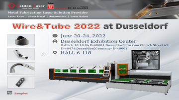 Vàng Laser Sẽ Tham Dự Dây & Ống năm 2022 tại Düsseldorf vào Tháng 6